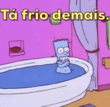Que Frio / Tá Frio / Inverno / Gelado / Gelo / Simpsons GIF - Bart Simpson So Cold Winter GIFs