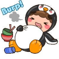 Person Penguin Boy Sticker - Person Penguin Boy Cute Stickers