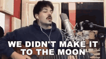 We Didnt Make It To The Moon Clemens Rehbein GIF - We Didnt Make It To The Moon Clemens Rehbein Milky Chance GIFs