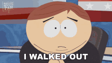 i walked out on this program eric cartman south park s13e13 dances with smurfs