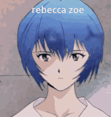 Bekinha Rebecca Zoe GIF - Bekinha Rebecca Zoe Rei Ayanami GIFs
