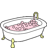 Bathtime Bubblebath Sticker - Bathtime Bubblebath Stickers