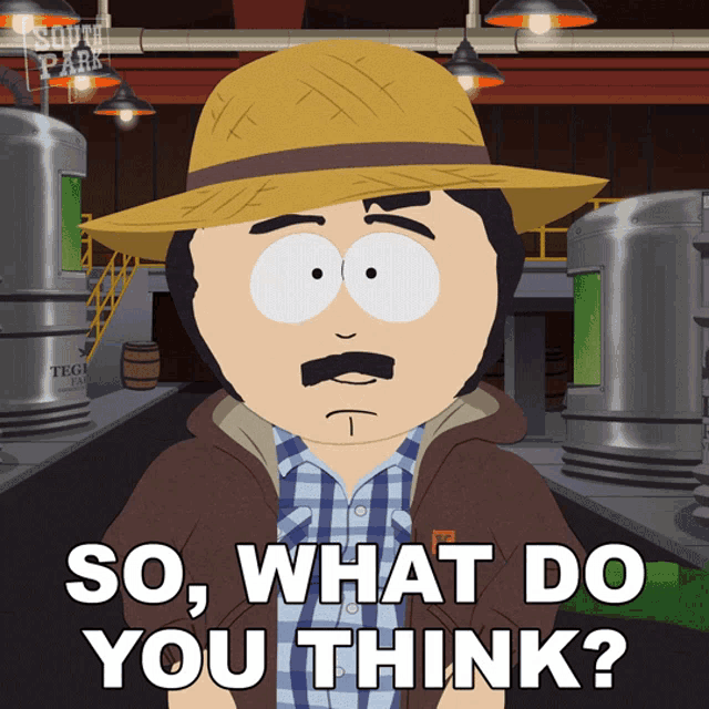 So What Do You Think Randy Marsh Gif So What Do You Think Randy Marsh South Park Discover