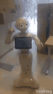 Ticklish Robot Interacts Dancing GIF - Ticklish Robot Interacts Robot Dancing GIFs