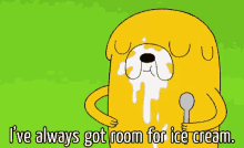 Jake Adventure Time GIF - Jake Adventure Time Room For Ice Cream GIFs