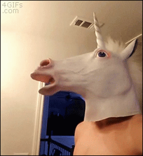 Funny Unicorn Gif Gifs Tenor