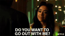 Do You Want To Go Out With Me Aimee Garcia GIF - Do You Want To Go Out With Me Aimee Garcia Ella Lopez GIFs