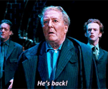 Hes Back GIF - Hes Back GIFs