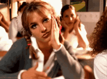 Britney Spears 브리트니 스피어스 심심 지루 지루해 GIF - Class Britney Spears Bored GIFs