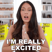 Im Really Excited Shea Whitney GIF - Im Really Excited Shea Whitney Im So Excited GIFs