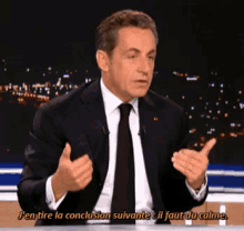 Sarkozy GIF - Sarkozy Interview GIFs