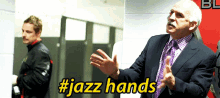 Joel Quenneville Jazz Hands GIF - Joel Quenneville Jazz Hands Chicago Blackhawks GIFs
