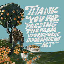 Thank You For Passing The Farm Workforce Modernization Act Dream Act GIF - Thank You For Passing The Farm Workforce Modernization Act Dream Act America Dream Act GIFs