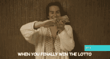 When You Finally Win The Lotto GIF - Lotto Lottery Rich GIFs