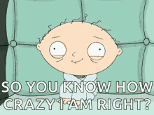 Family Guy Crazy GIF - Family Guy Crazy Stewie Griffin GIFs