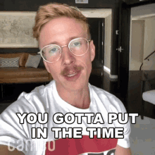 You Gotta Put In The Time Tyler Oakley GIF - You Gotta Put In The Time Tyler Oakley Cameo GIFs
