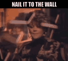 Stacy Lattisaw Nail It To The Wall GIF - Stacy Lattisaw Nail It To The Wall If You Want An Education GIFs