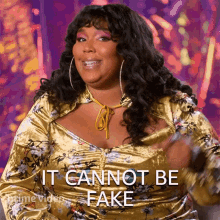 It Cannot Be Fake Lizzo GIF - It Cannot Be Fake Lizzo Lizzos Watch Out For The Big Grrrls GIFs
