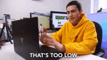 Thats Too Low Shallow GIF - Thats Too Low Too Low Shallow GIFs