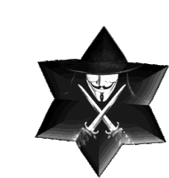 Anonymous Anonymousbitesback Sticker - Anonymous Anonymousbitesback Warrior Stickers