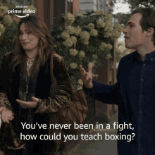 Youve Never Been In A Fight How Could You Teach Boxing Whitney GIF - Youve Never Been In A Fight How Could You Teach Boxing Whitney Robbie GIFs