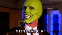 Smokin' GIF - The Mask Jim Carrey Smokin GIFs