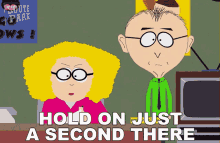 Hold On Just A Second There Mr Mackey GIF - Hold On Just A Second There Mr Mackey Principal Victoria GIFs