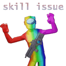 skill issue gun raiders among us