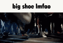 Big Shoe Lmfao GIF - Big Shoe Lmfao Big Shoe GIFs