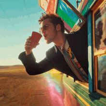Drinking Bazzi GIF - Drinking Bazzi I Like That Song GIFs