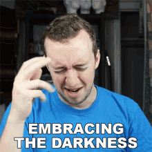 Embracing The Darkness Peter Draws GIF - Embracing The Darkness Peter Draws Embrace Darkness GIFs