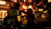 Get Out Chris Redfield GIF - Get Out Chris Redfield Resident Evil GIFs