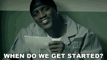 When Do We Get Started Akon GIF - When Do We Get Started Akon Smack That Song GIFs