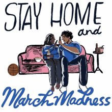 brittdoesdesign stay home and march madness stay home march madness basketball