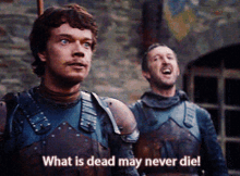 Game Of Thrones Theon Greyjoy GIF - Game Of Thrones Theon Greyjoy What Is Dead May Never Die GIFs