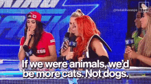 Wwe Natalya GIF - Wwe Natalya If We Were Animals GIFs