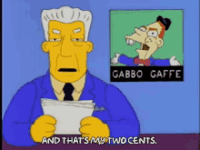 two cents simpsons