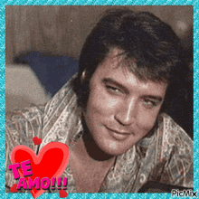 Elvis Presley Wink GIF - Elvis Presley Wink Smile GIFs