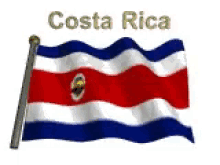 Costa Rica Flag GIF - Costa Rica Flag Waving Flag GIFs