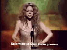 Mariah Carey Scientific Studies GIF - Mariah Carey Scientific Studies Proven GIFs