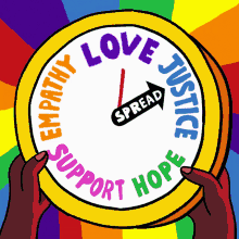 Spread Love Justice GIF - Spread Love Justice Hope GIFs