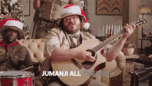 Jumanji All The Way Singing GIF - Jumanji All The Way Singing Caroling GIFs