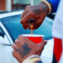 Pour Drink Trouble GIF - Pour Drink Trouble Uncle Nard Song GIFs