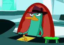 Phineas And Ferb Agent P GIF - Phineas And Ferb Agent P Perry The Platypus GIFs