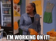 Thats So Raven Im Working On It GIF - Thats So Raven Im Working On It Raven GIFs