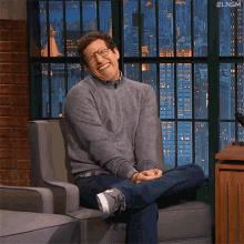 Andy Samberg Weird GIF - Seth Meyers Late Night Seth Late Night With Seth Meyers GIFs