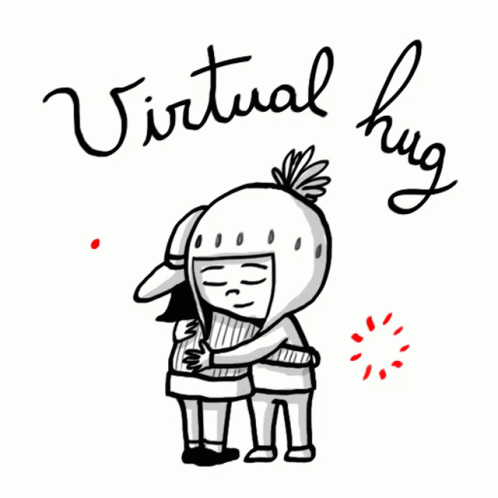 Hugs And Love Virtual Hug GIF - Hugs And Love Hug Hugs - Discover & Share  GIFs