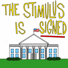 the stimulus is signed the white house balloons washington dc