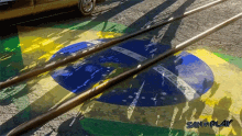 Bandeira Brasileira Saninplay GIF - Bandeira Brasileira Saninplay Linha Do Bonde GIFs