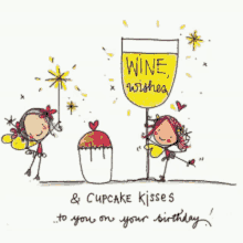 Cupcake Kisses Fairy GIF - Cupcake Kisses Fairy Wine Wishes GIFs